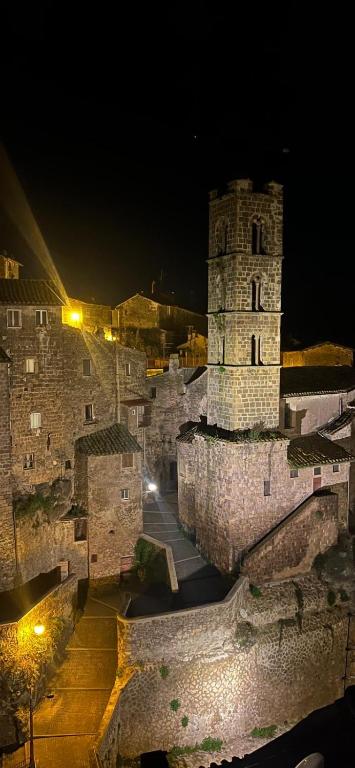 Vista sul borgo dalla suite