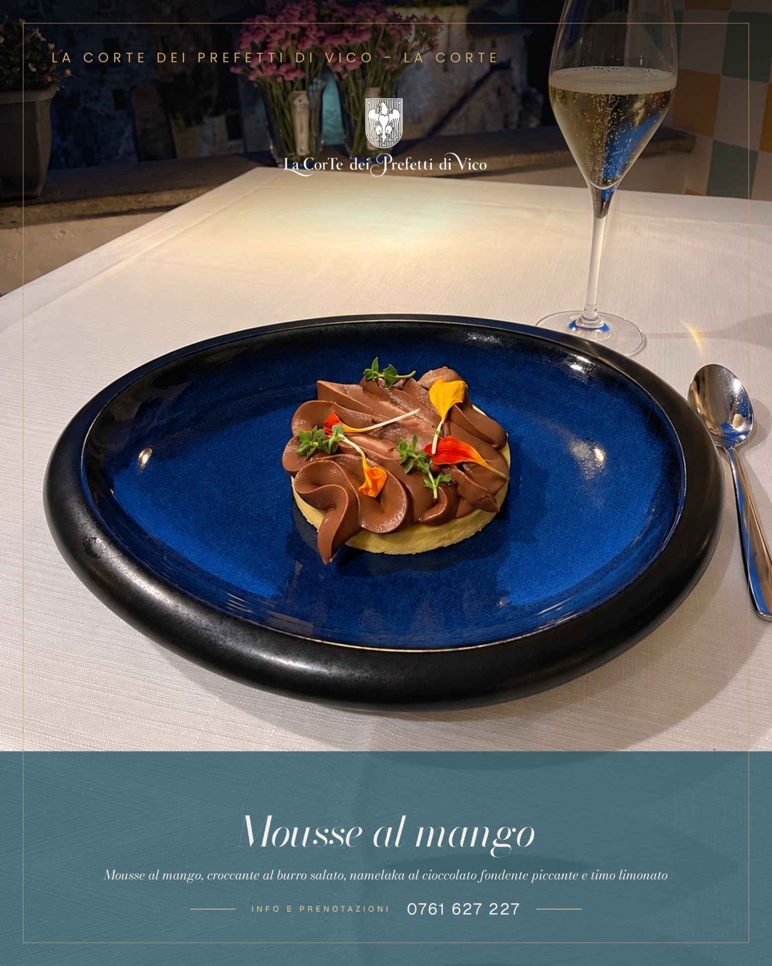Mousse al mango